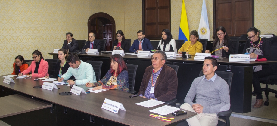 Colombia y Argentina realizaron el  Encuentro Binacional para la lucha contra la trata de personas