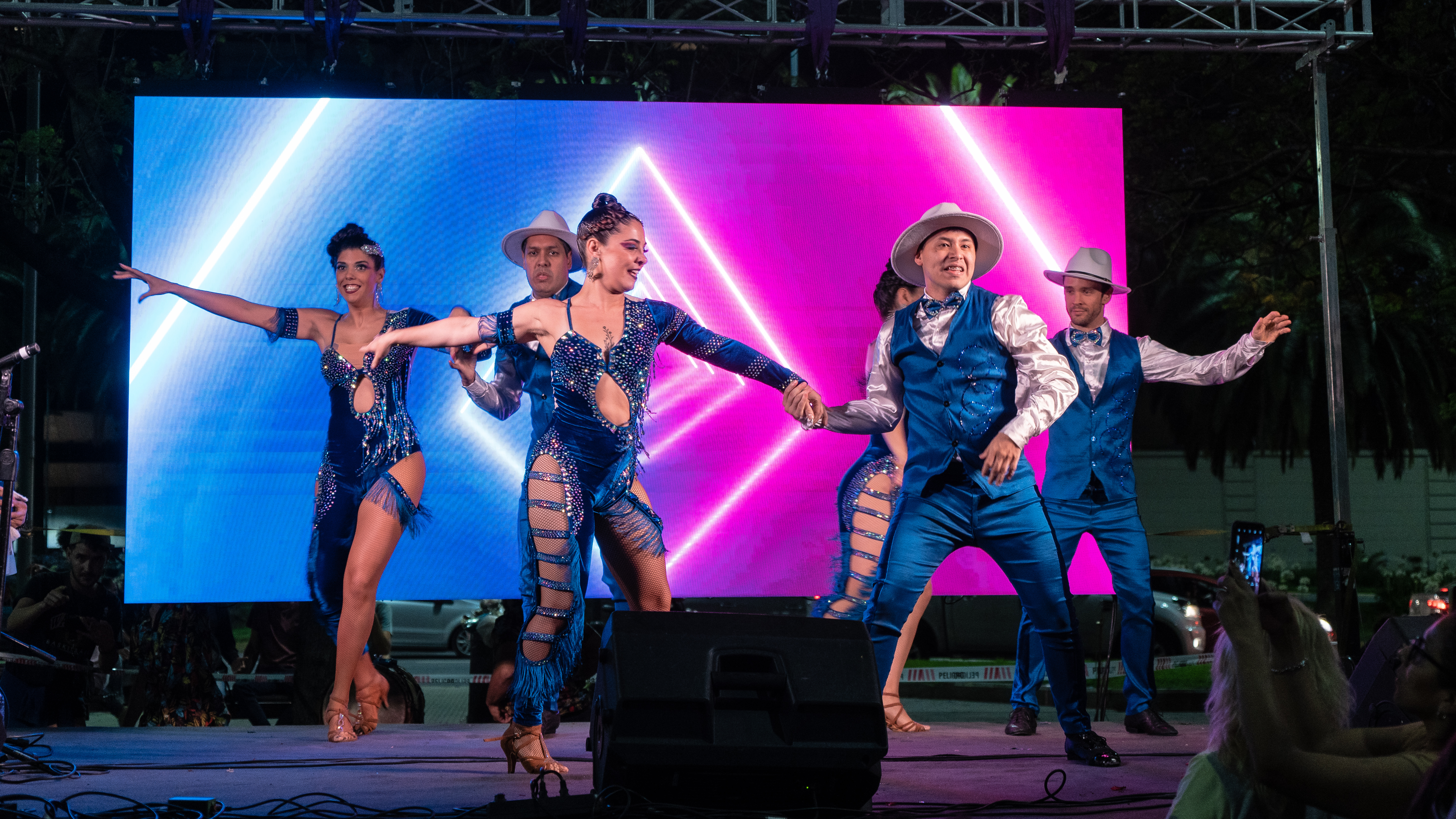 En Buenos Aires se encendieron velitas por la paz de Colombia