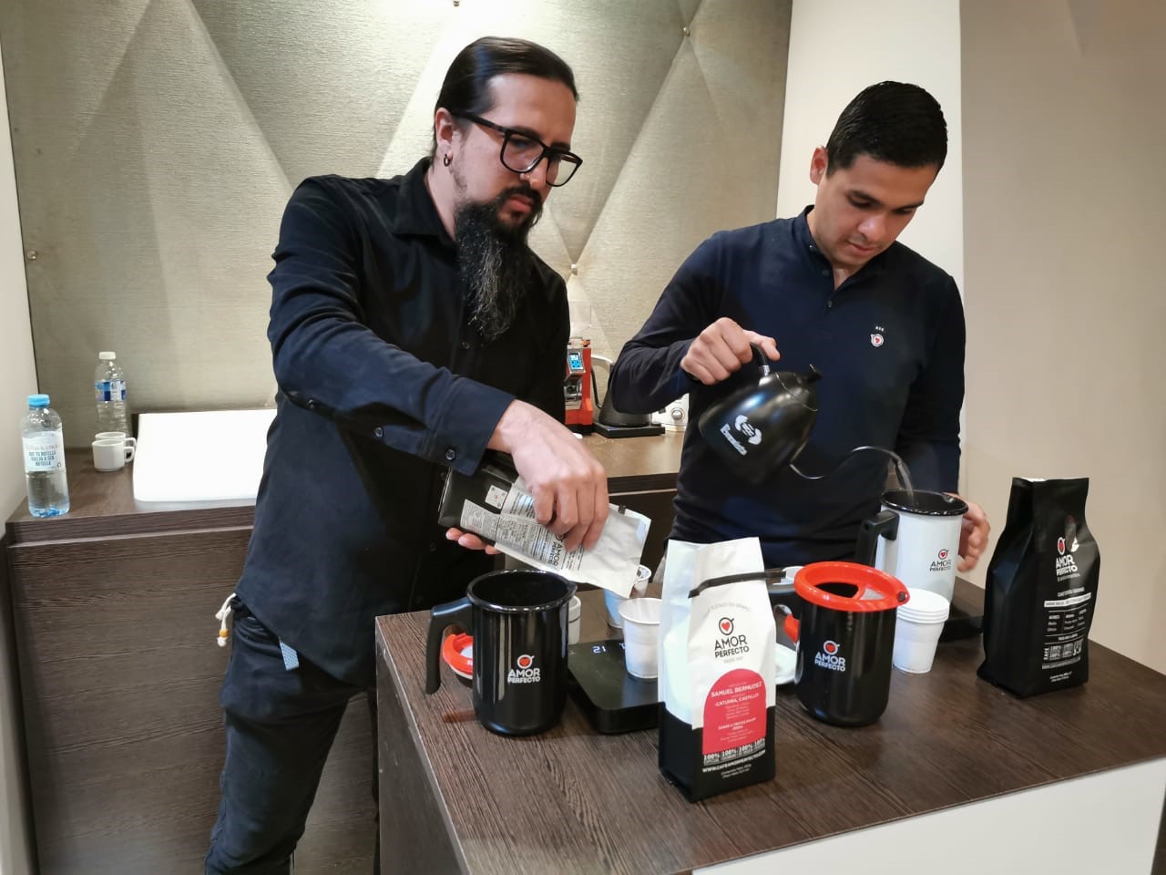 Diego Campos barista colombiano está de vista en Buenos Aires