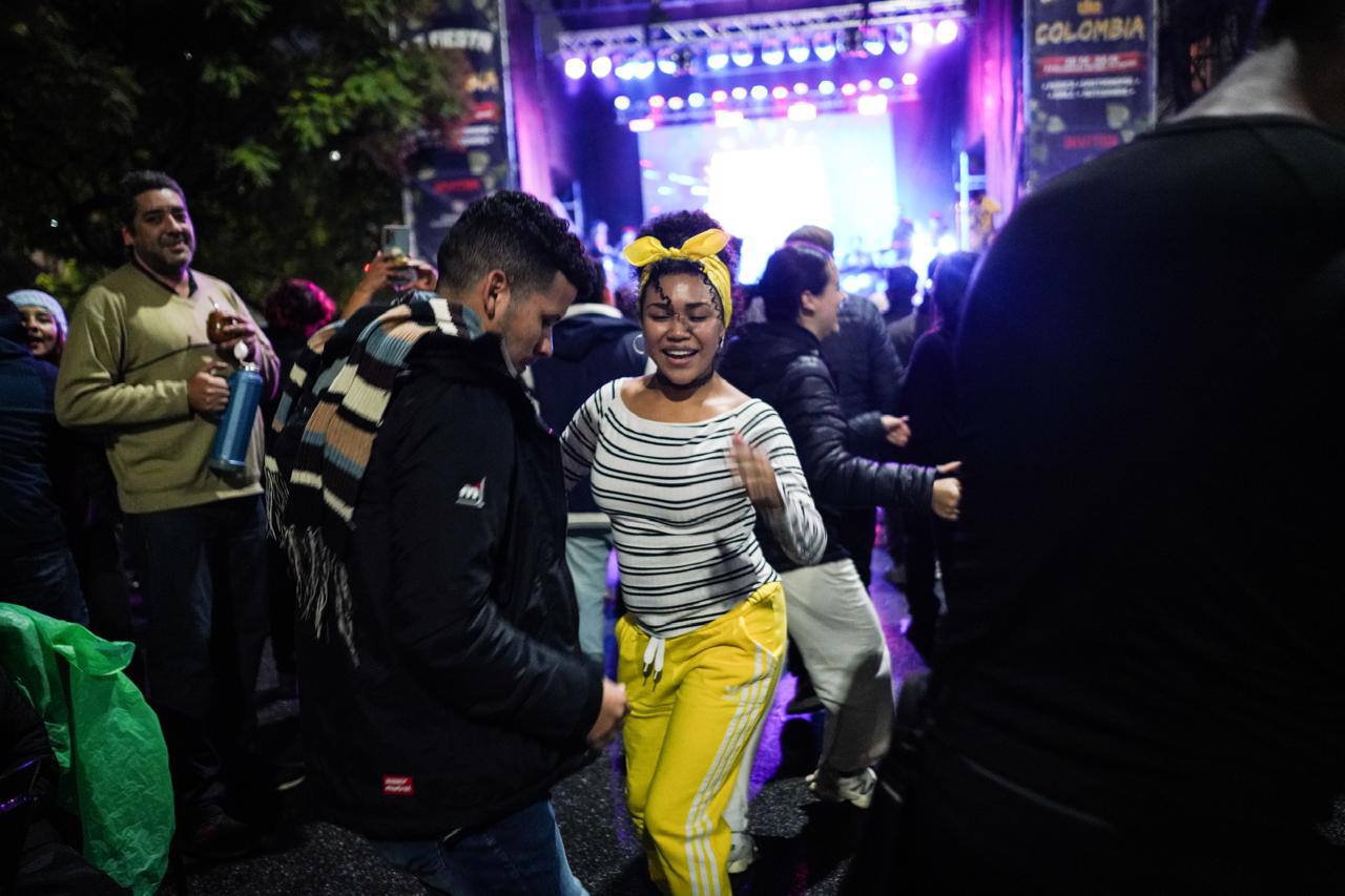 El sentimiento patrio colombiano por el 20 de julio se hizo sentir en Argentina