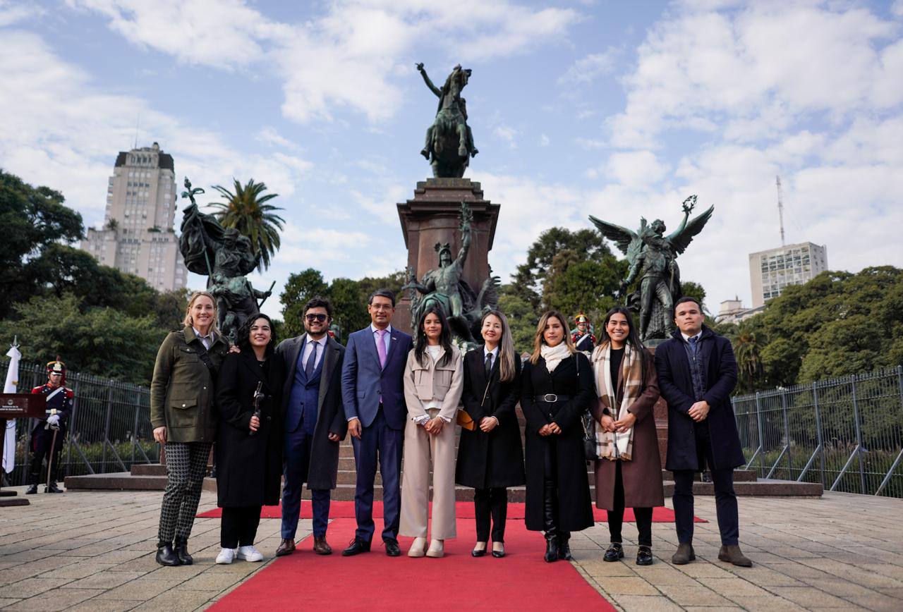 El sentimiento patrio colombiano por el 20 de julio se hizo sentir en Argentina