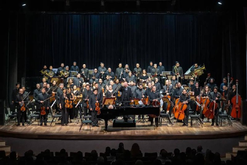 Orquesta Sinfónica Nacional de Colombia por primera vez en Argentina. Foto: Prensa OSNC