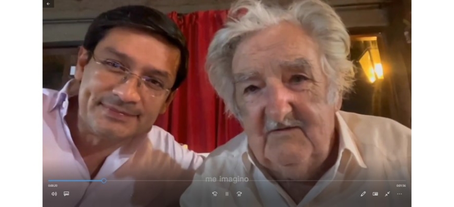 Expresidente Pepe’ Mujica respaldó reformas del gobierno Petro tras encuentro con embajador Camilo Romero