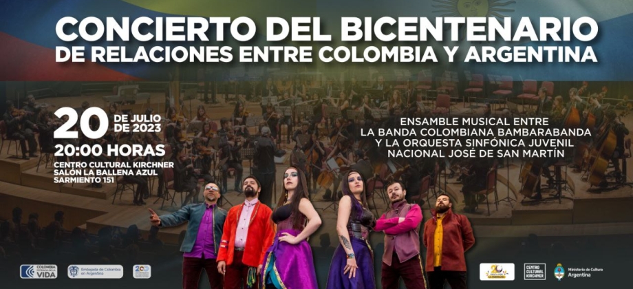 En Argentina Colombia también celebra su independencia y el centenario de relaciones