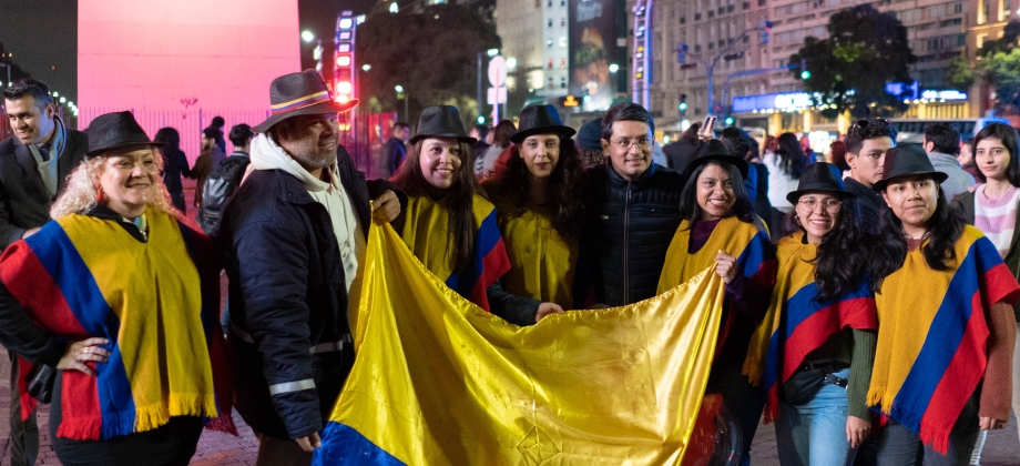 Argentina vibró con Colombia