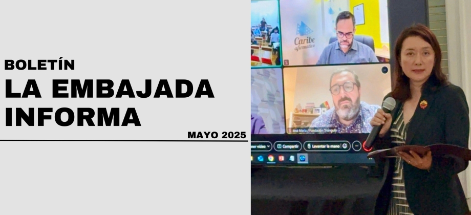 Embajada de Colombia en Argentina publica su boletín de noticias de mayo de 2025