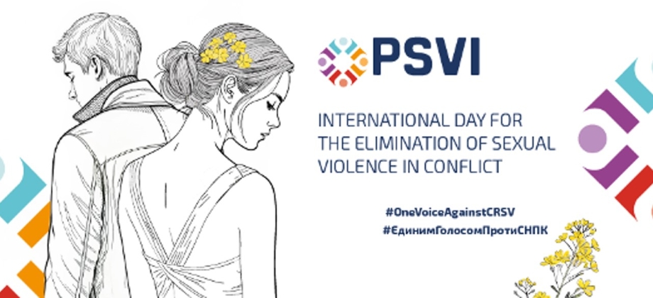 Colombia reafirma su compromiso en la lucha contra la violencia sexual en los conflictos