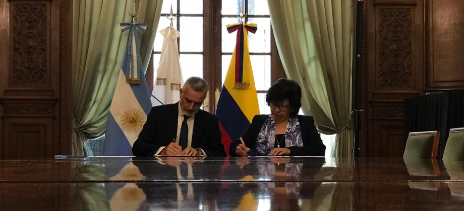 Vicecancilleres de Colombia y Argentina presidieron la V Reunión de la Comisión de Coordinación Política e Integración 