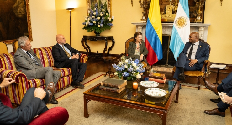 “Este es un nuevo momento de la relación”: Canciller (e) Luis Gilberto Murillo al finalizar reunión con su homóloga de Argentina