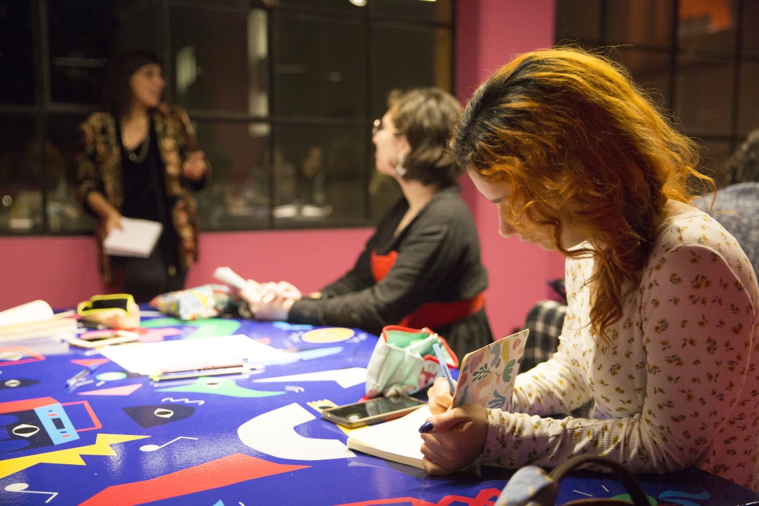 La escritora Andrea Salgado participó en la Feria Internacional del Libro de Buenos Aires